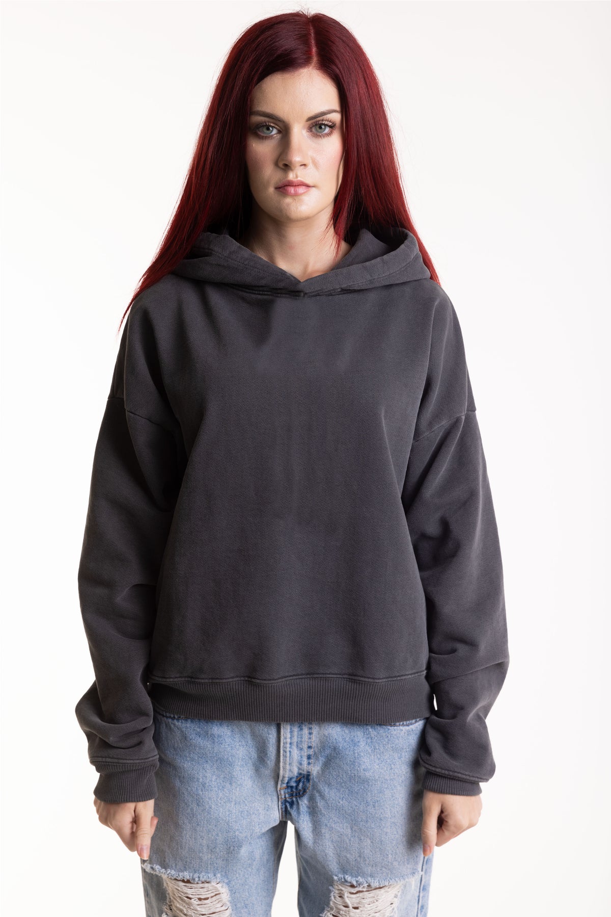 Dropped Shoulder Hoodie - APA1087