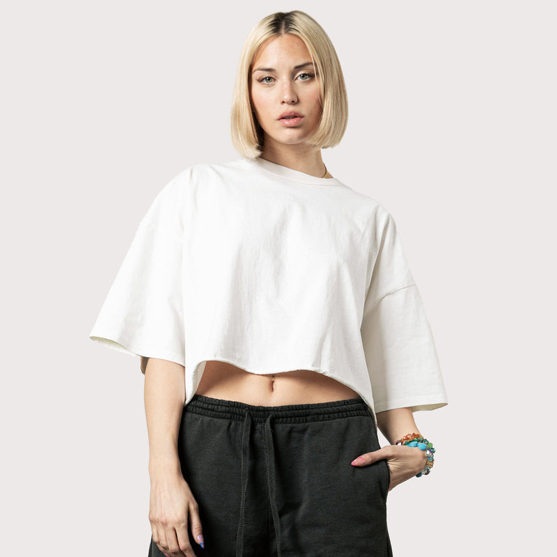 Women's Oversized Crop Tee