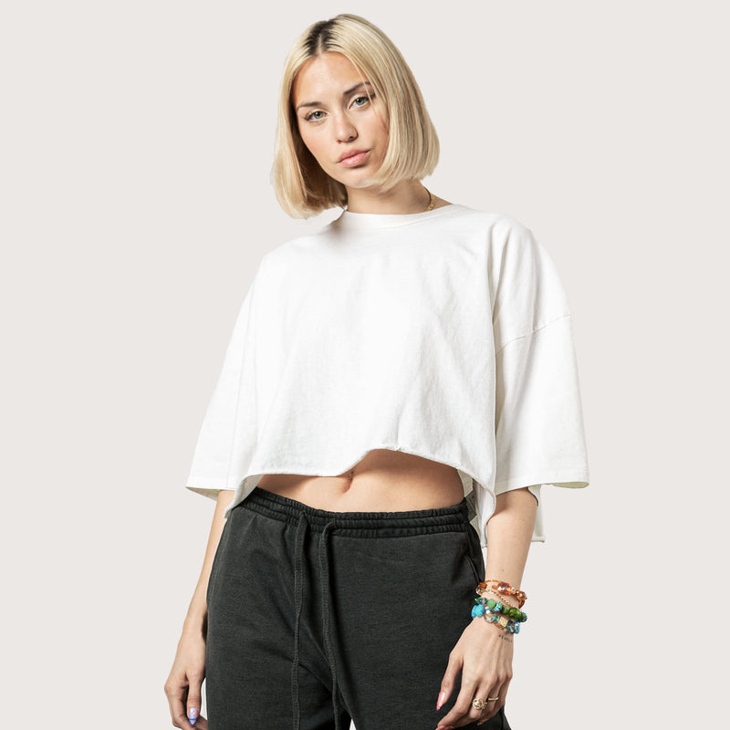 Women's Oversized Crop Tee